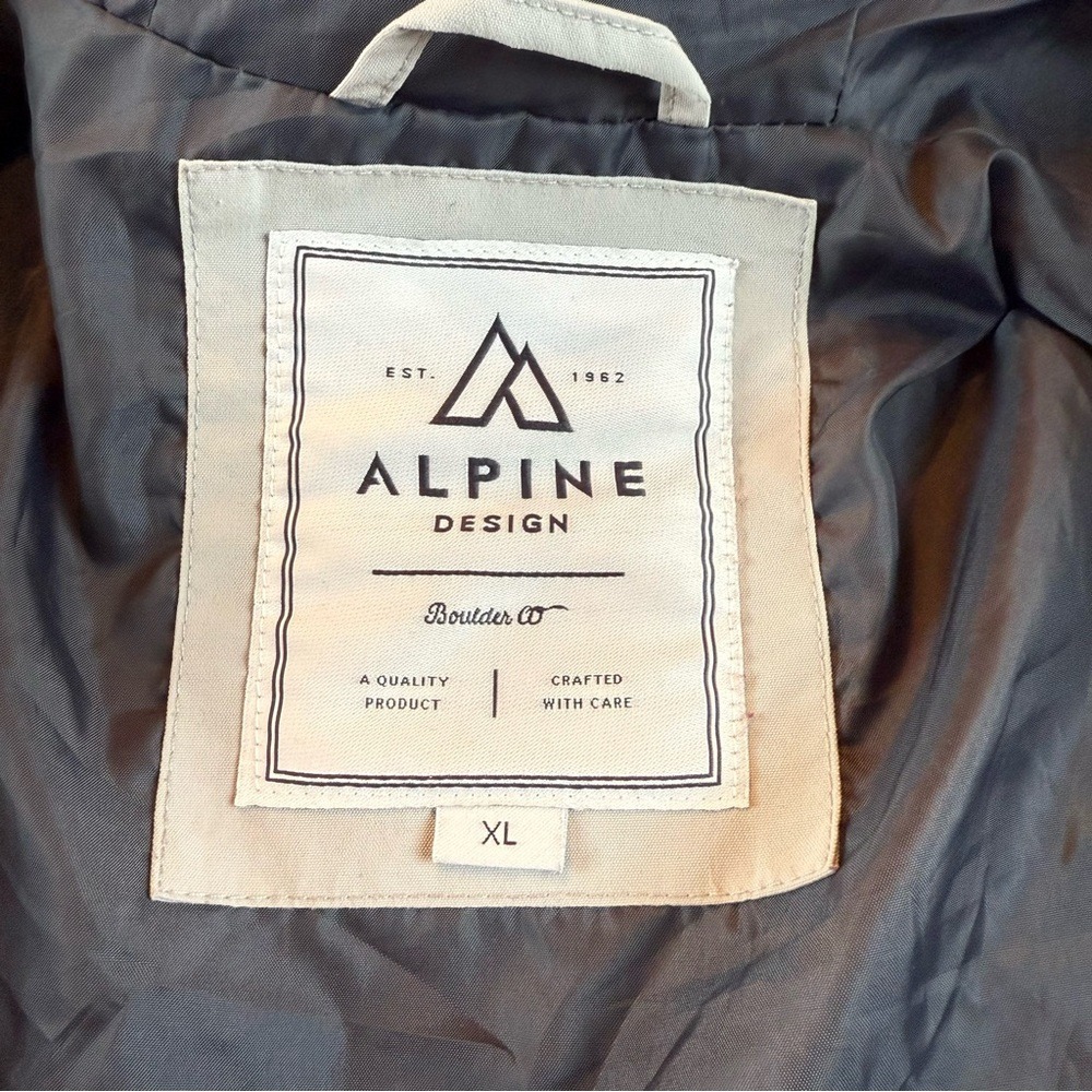 Alpine Design Men's Jacket Size XL In Excellent Condition - Picture 4 of 8